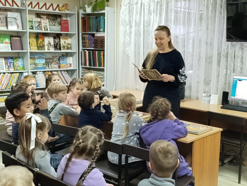 В гостях у детской библиотеки