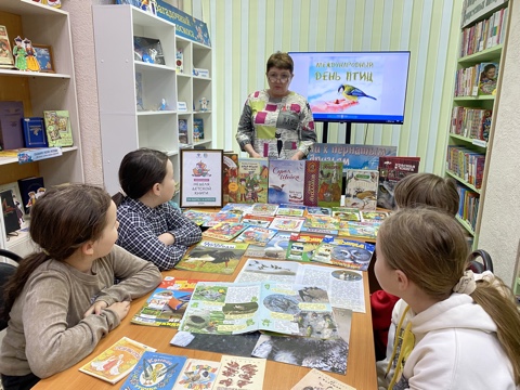 Птицы на книжных страницах